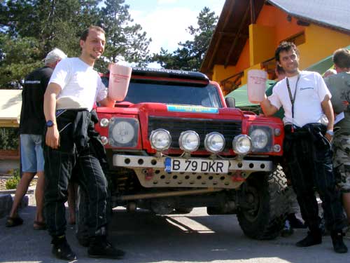 Victor Fulicea si Dragos Jinga - Raliul Baja Eurocarpatica 2008